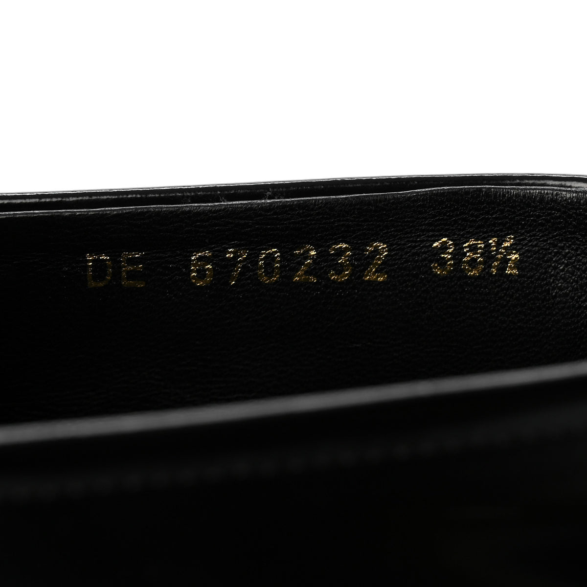 Saint Laurent Glazed Calfskin Le Loafer 15 Penny Slippers 38.5 Black 16 of 20