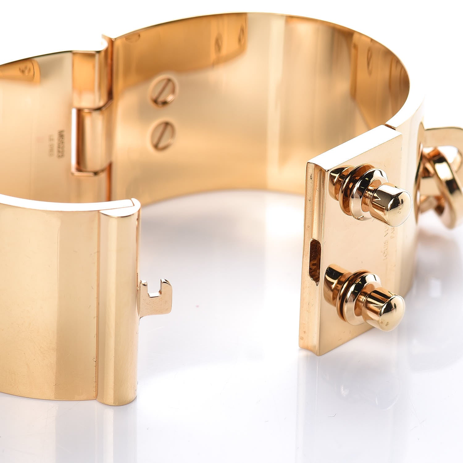Louis Vuitton Lock Me Manchette Chain Cuff 4 of 6