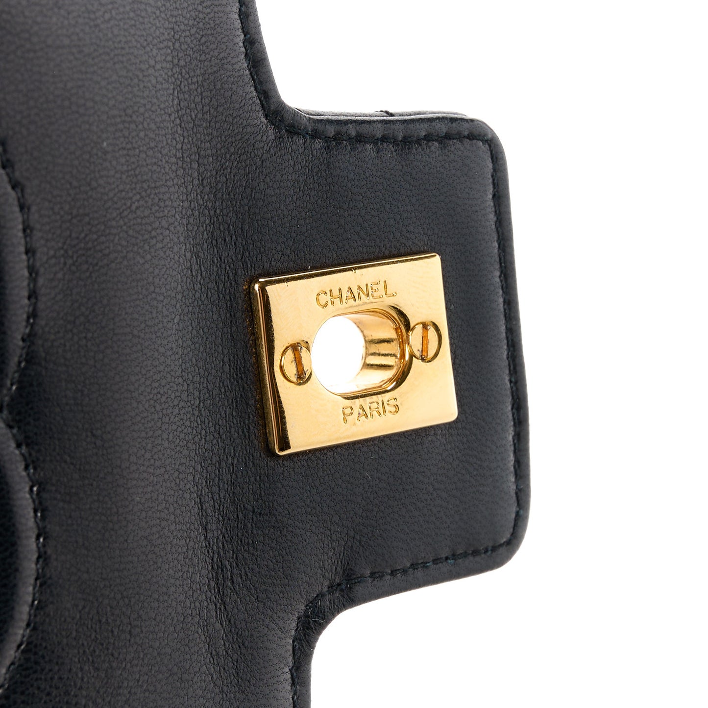 Lambskin Quilted Mini Kelly Flap Bag Black