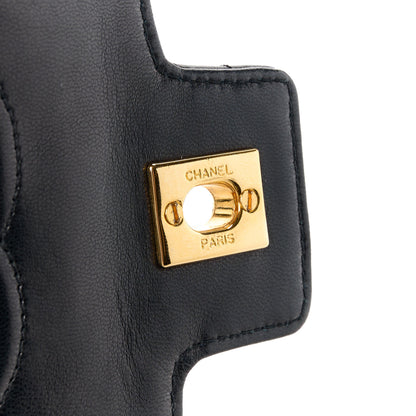 Chanel Lambskin Quilted Mini Kelly Flap Bag Black 7 of 11