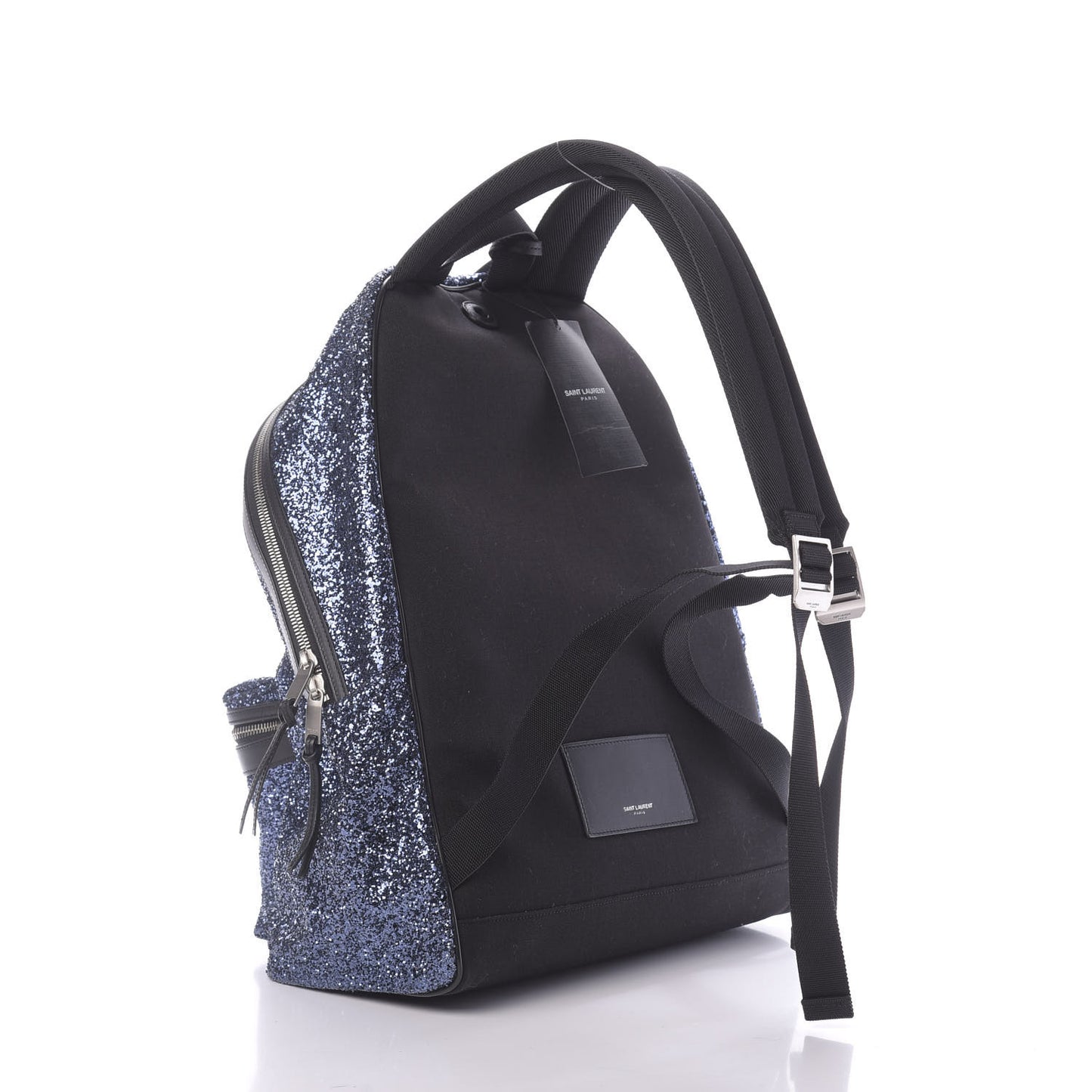 Glitter Canvas City Backpack Blue