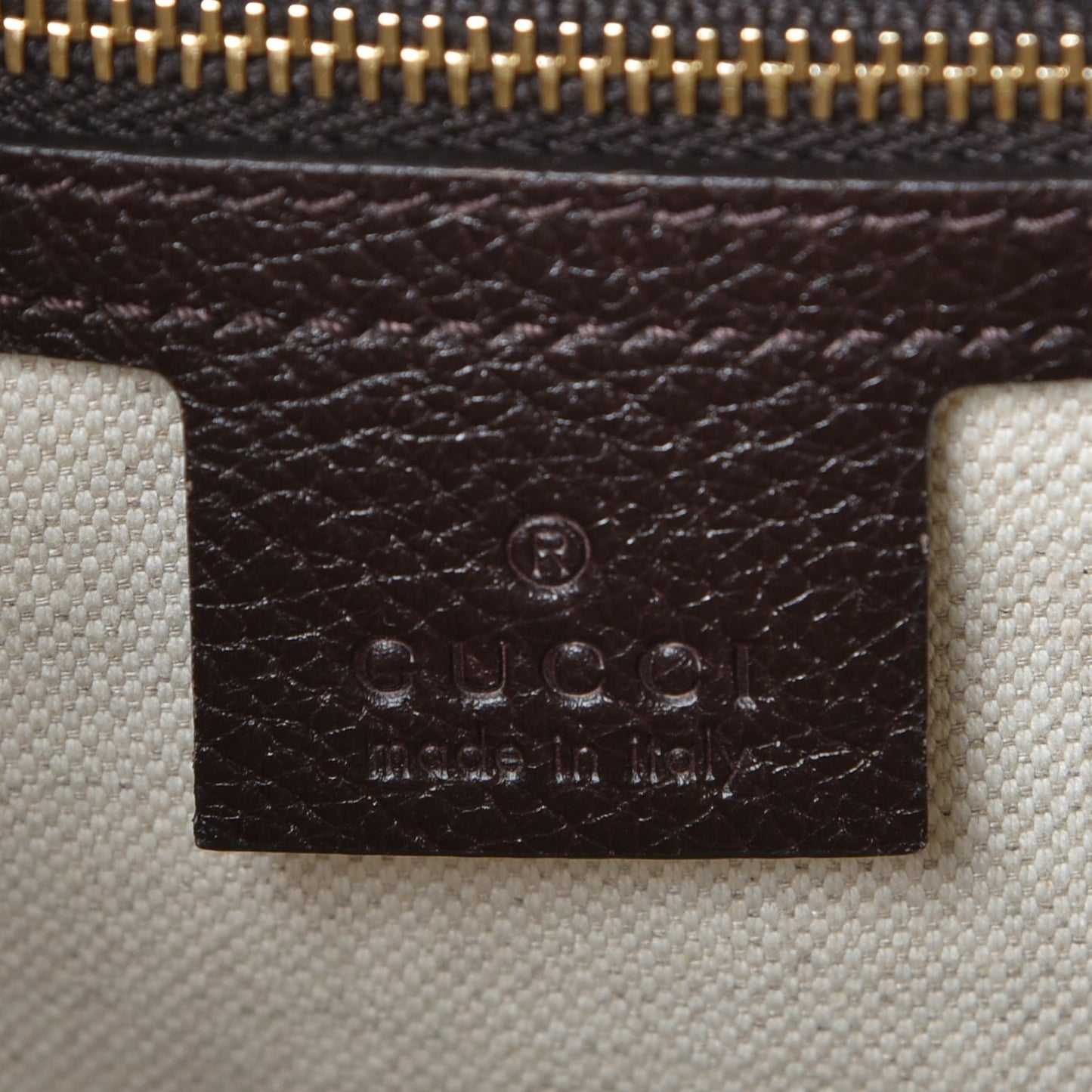 Monogram Vintage Web Medium Webby Bee Boston Dark Brown