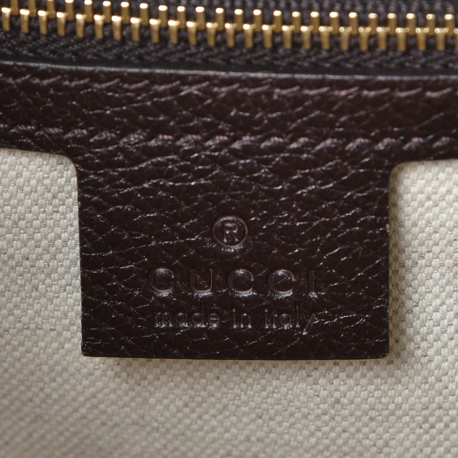 Gucci Monogram Vintage Web Medium Webby Bee Boston Dark Brown 7 of 9