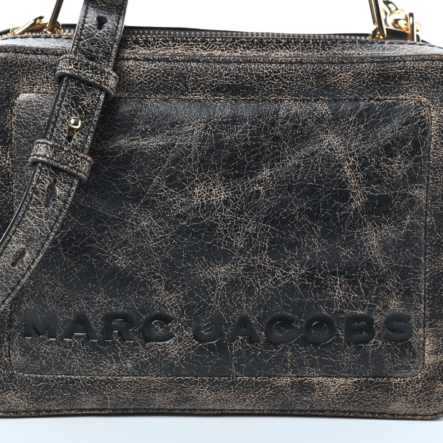 Calfskin The Box 20 Crossbody Black