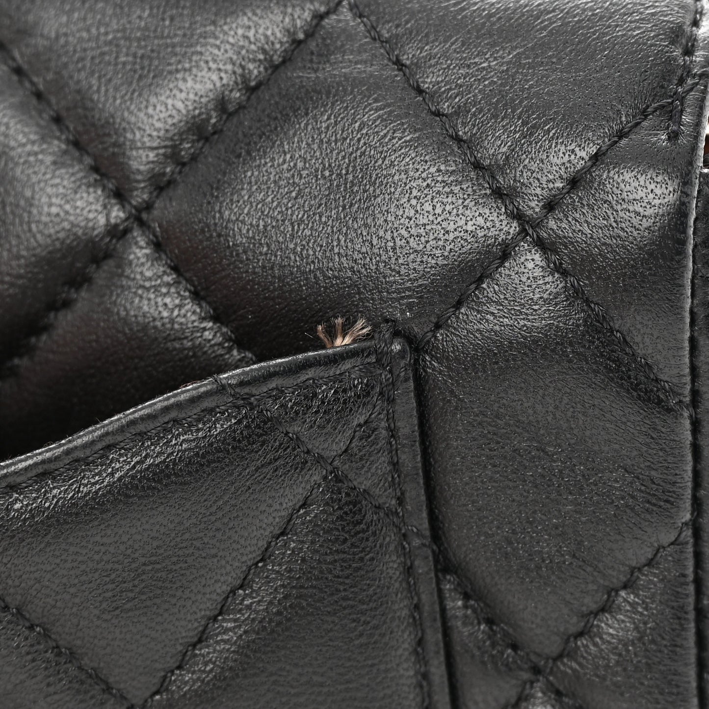 Lambskin Mixed Fibers Quilted Cocovado Flap Black