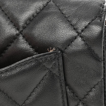 Chanel Lambskin Mixed Fibers Quilted Cocovado Flap Black 12 of 14