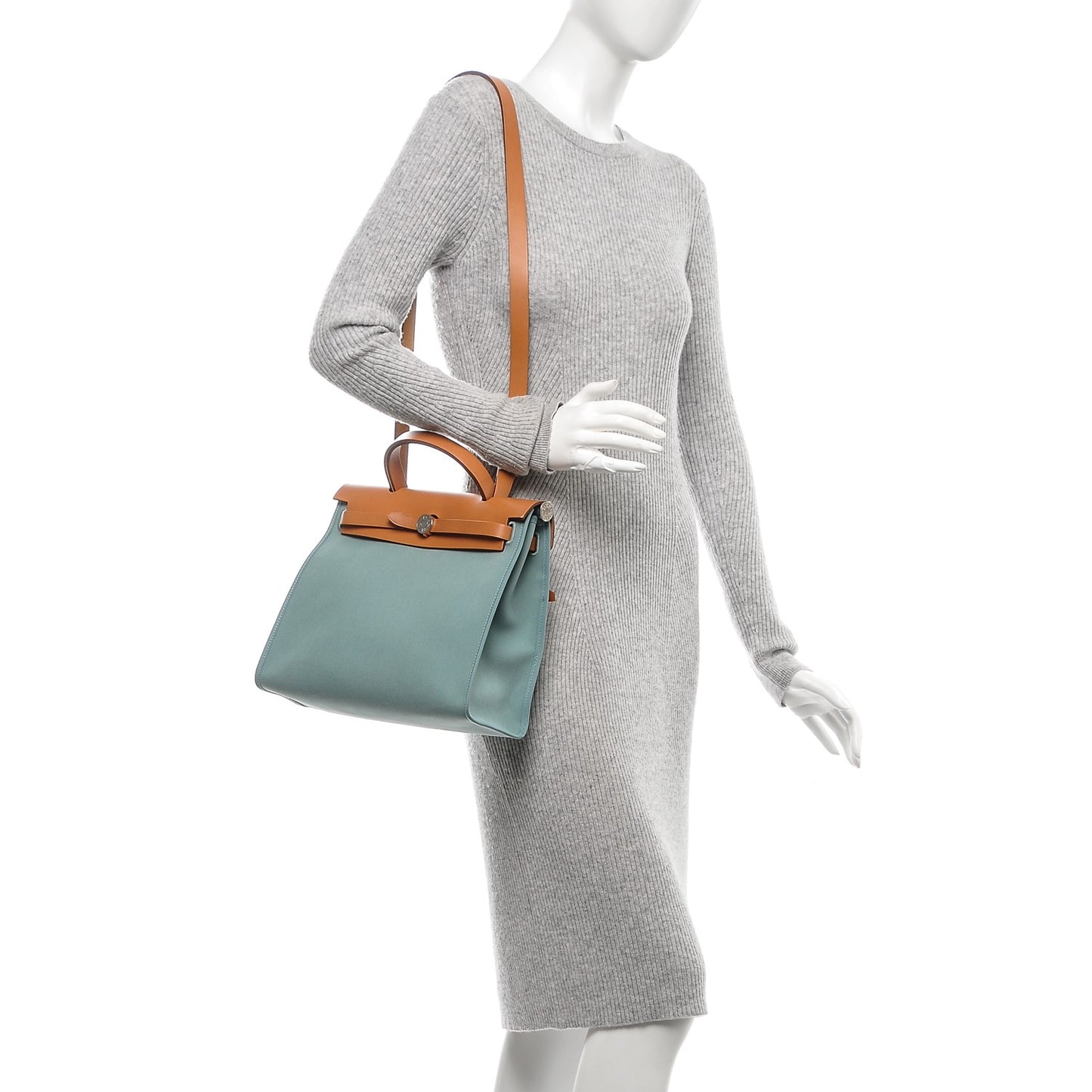 Toile Officier Barenia Herbag Zip PM 31 Ciel Natural