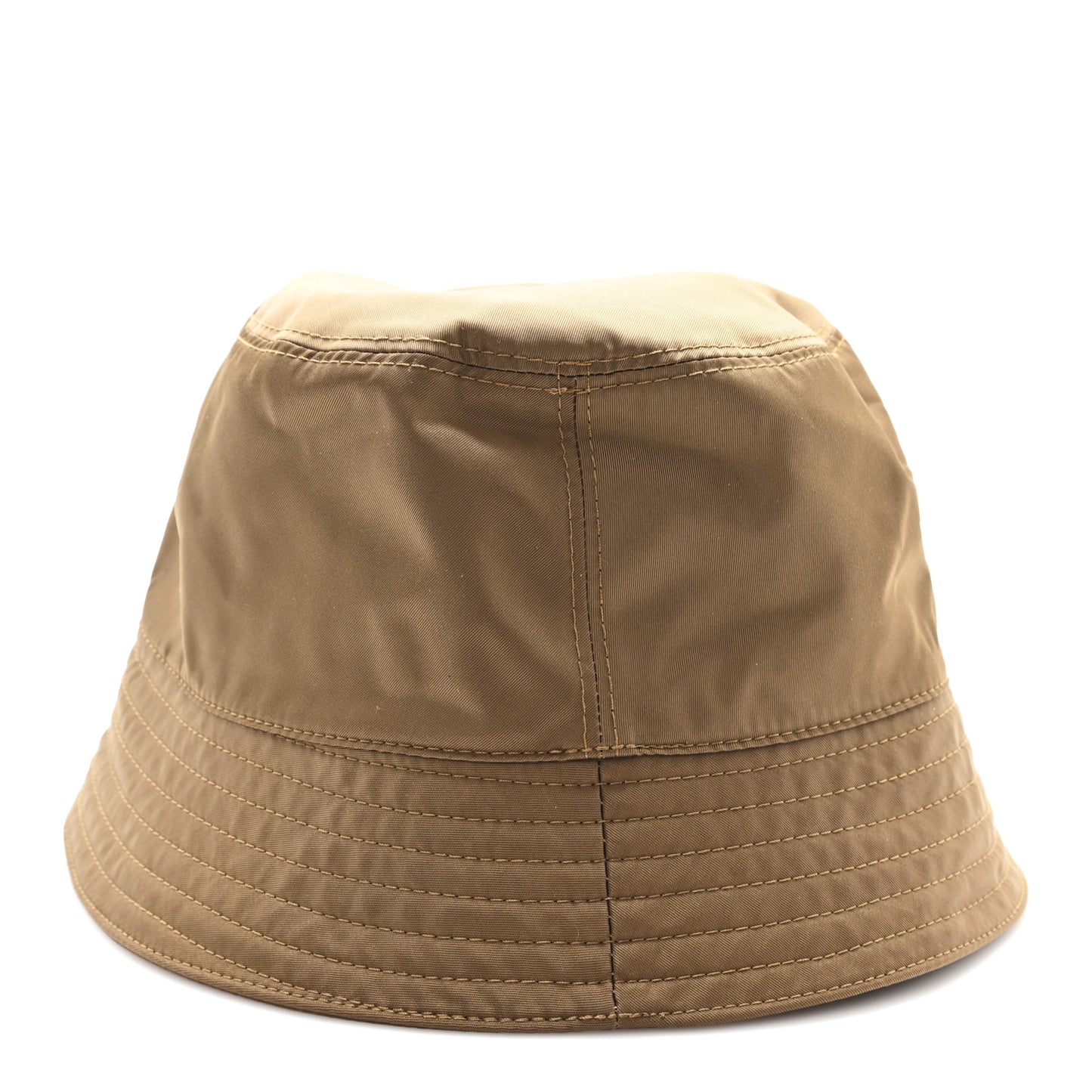 Re-Nylon Metal Triangle Logo Mens Bucket Hat M Sughero