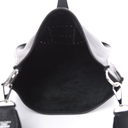 Hermes Taurillon Clemence Evelyne III PM Black 5 of 10