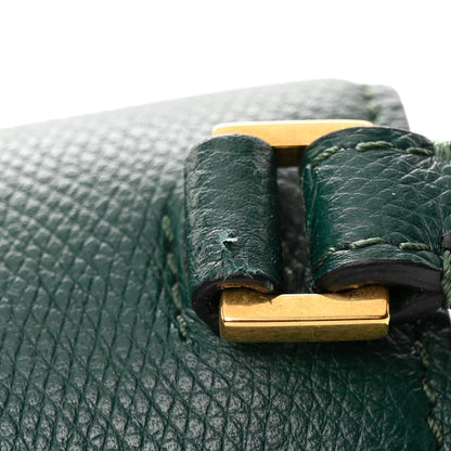 Valentino Garavani Grainy Calfskin Small VSling Shoulder Bag English Green 12 of 12