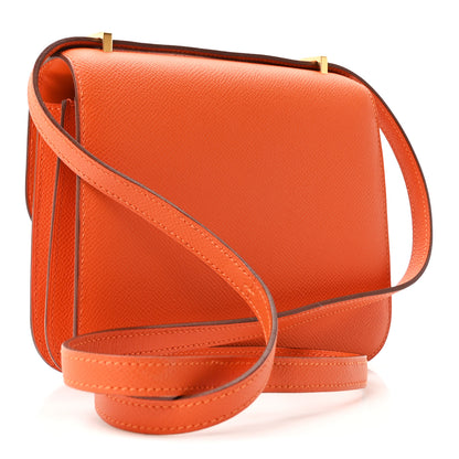 Hermes Epsom Constance 18 Orange 3 of 11