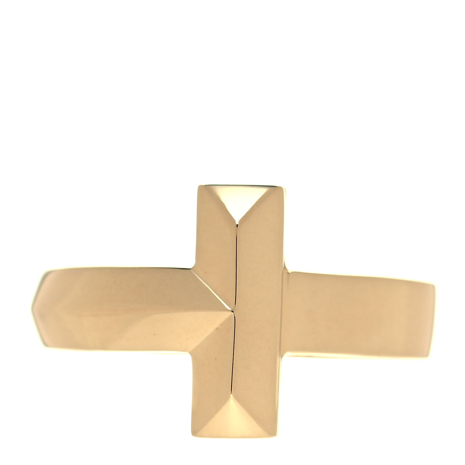 Tiffany 18K Yellow Gold 4.5mm T T1 Ring 52 6 1 of 5