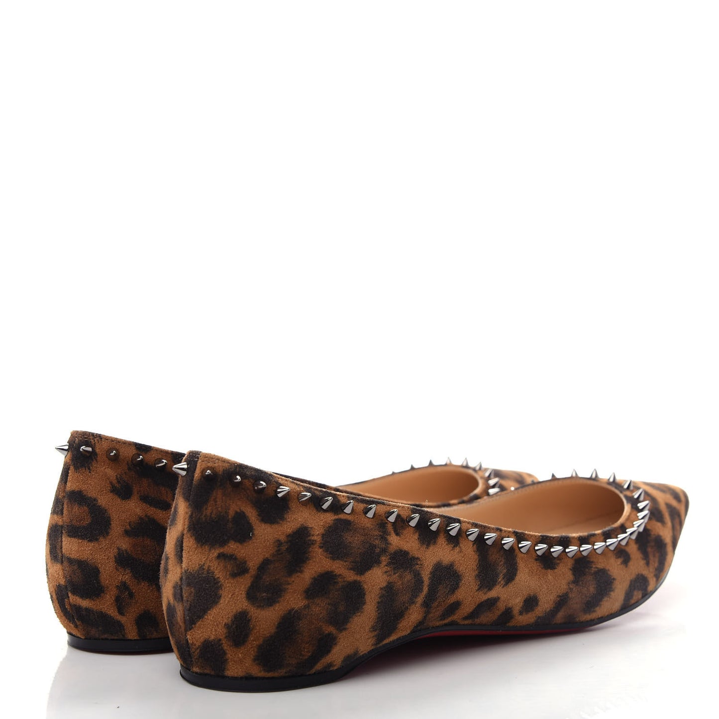 Veau Velours Anjalina Flats 37.5 Leo Gun Metal