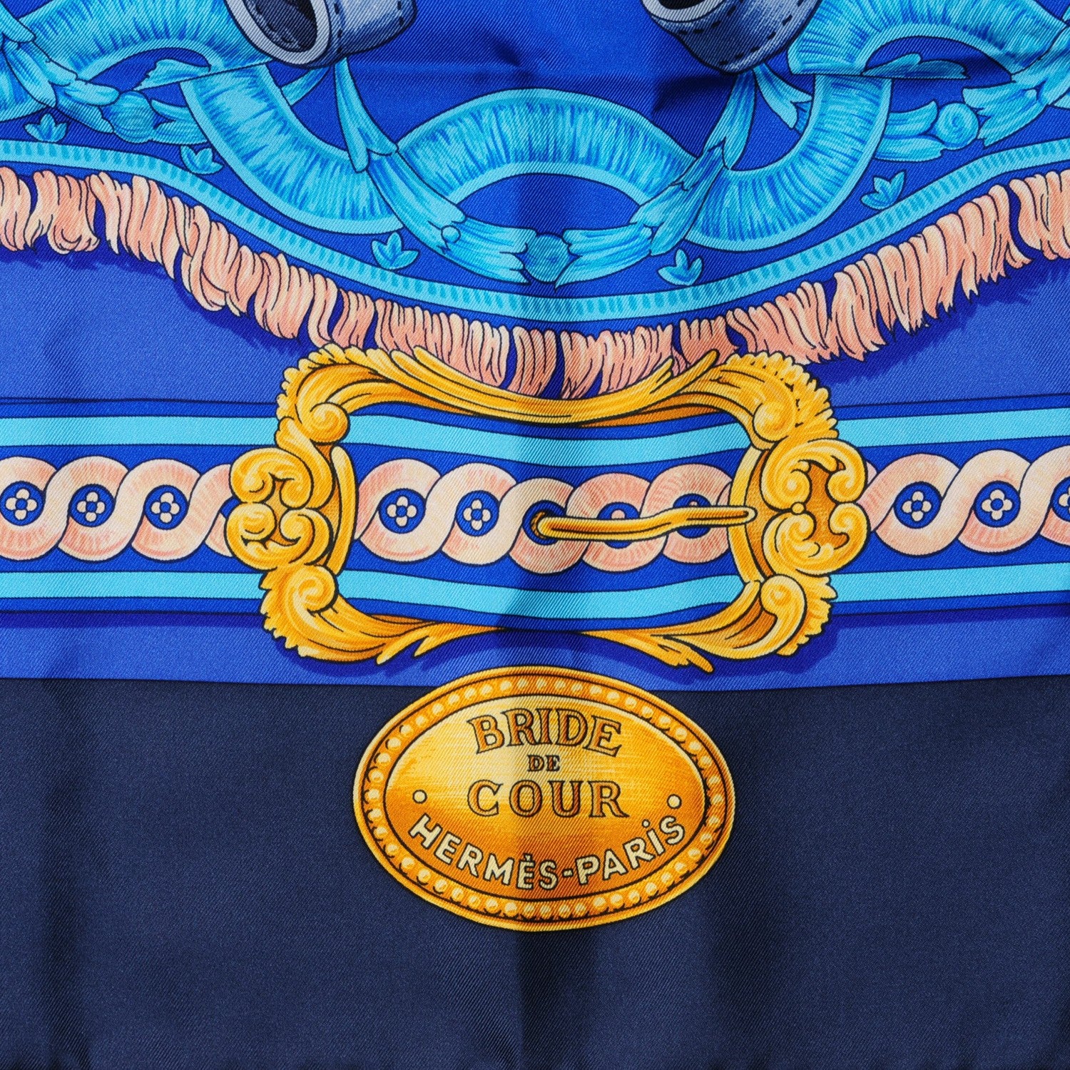 Hermes Silk Bride De Cour Scarf 90 3 of 5