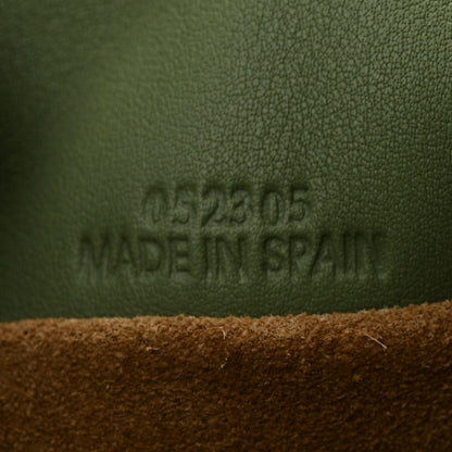 Loewe Calfskin Small Flamenco Knot Bag Avocado Green 8 of 11