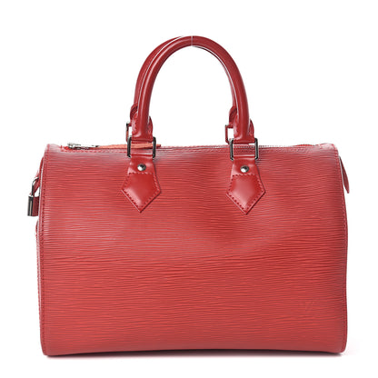 Louis Vuitton Epi Speedy 25 Rouge 1 of 8