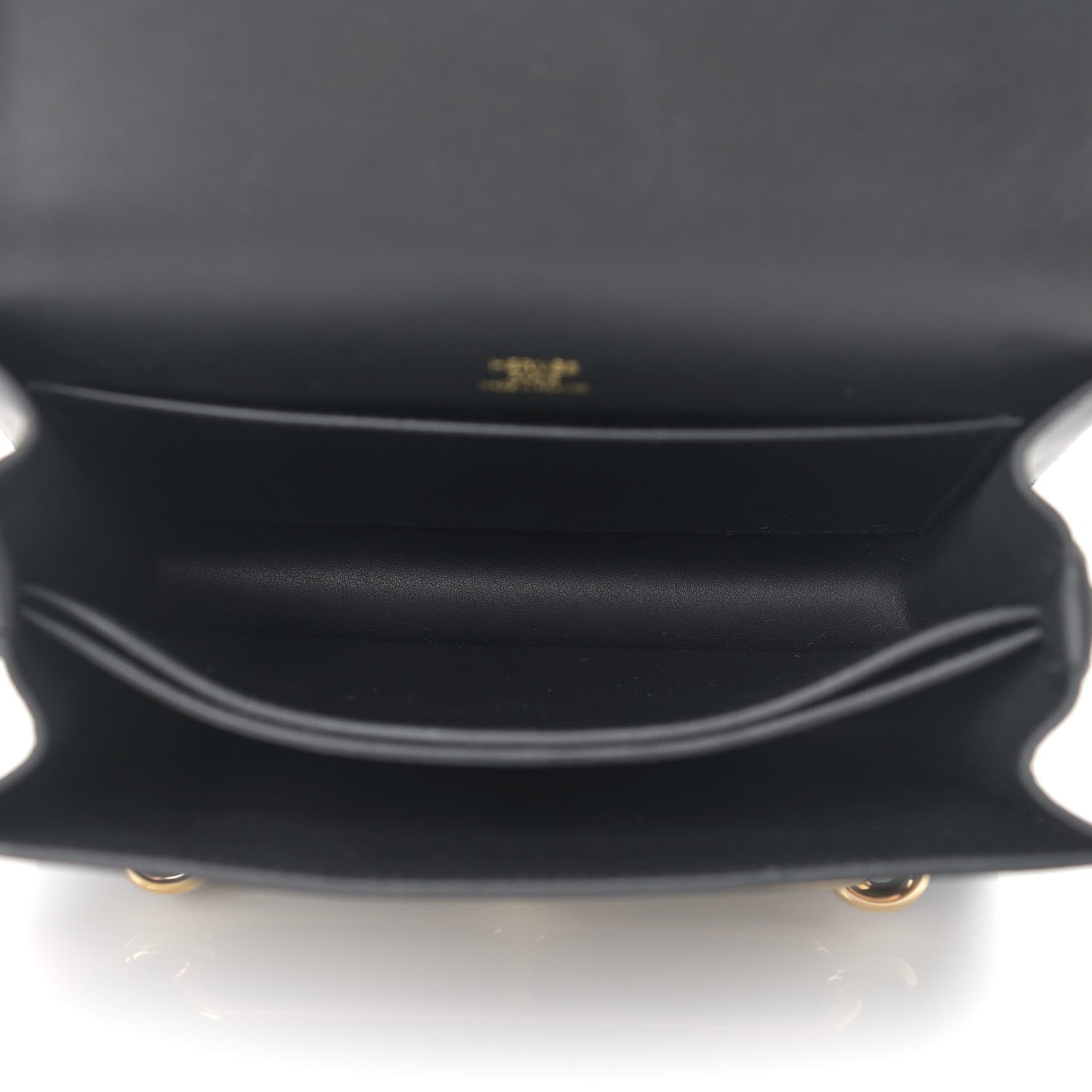 Hermes Evergrain Mini Sac Roulis Black 5 of 14
