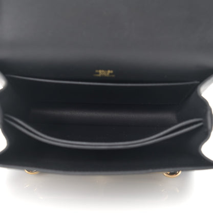 Hermes Evergrain Mini Sac Roulis Black 5 of 14