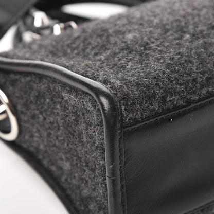 Balenciaga Alpaca Calfskin Classic Silver Hardware Mini City Black 14 of 15
