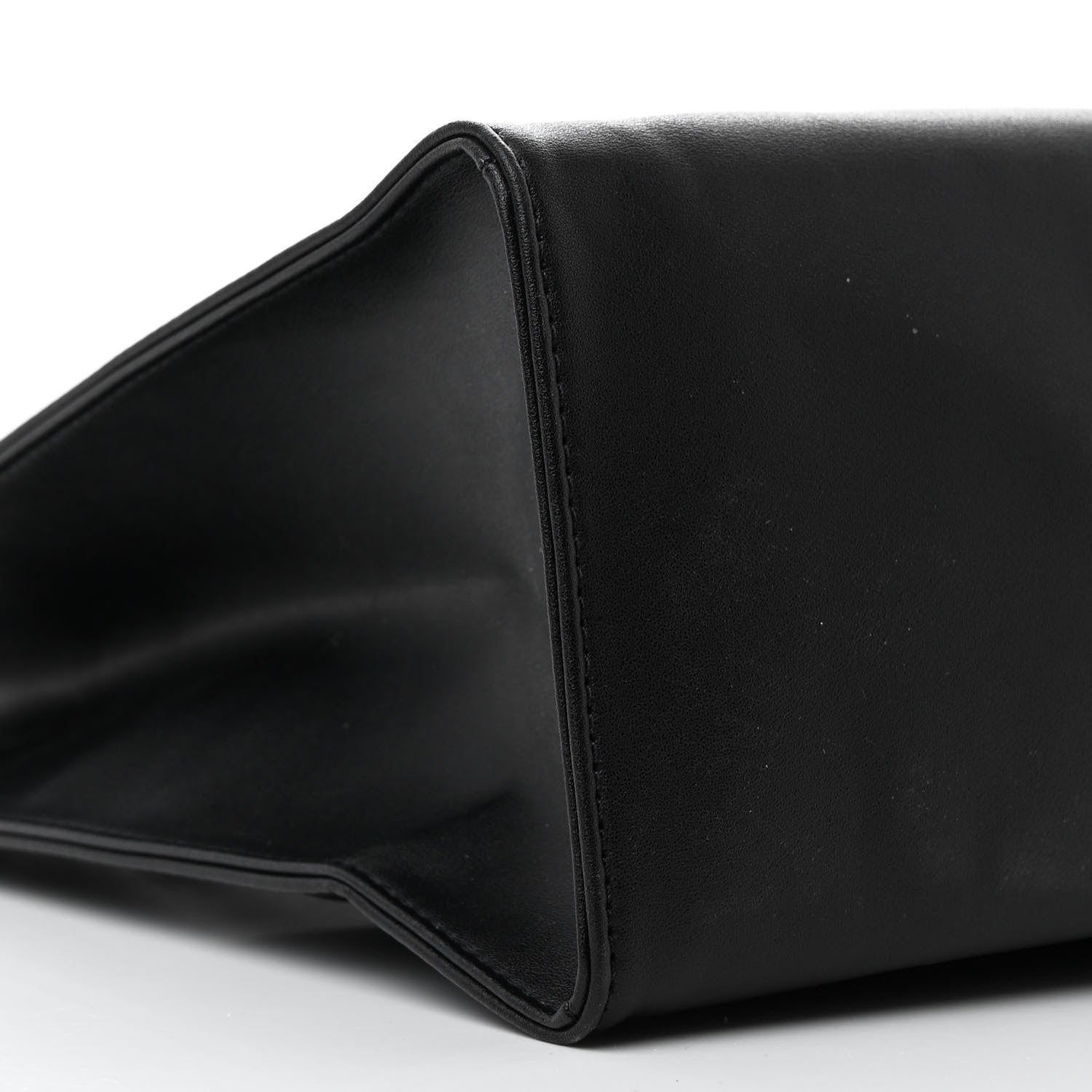 Telfar Vegan Leather Medium Shopping Bag Black 9 of 10