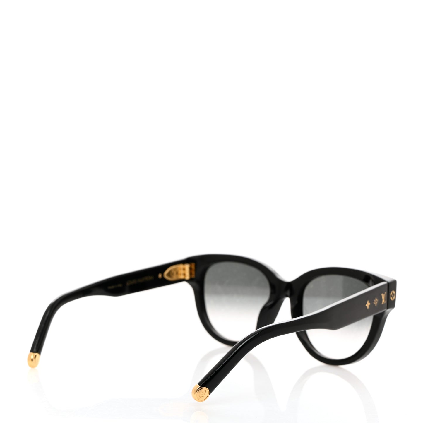 Acetate My Monogram Square Sunglasses Z1526E Black
