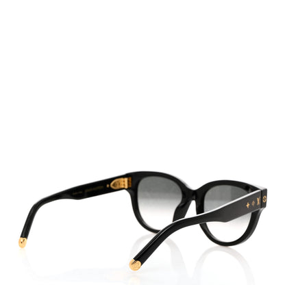 Louis Vuitton Acetate My Monogram Square Sunglasses Z1526E Black 4 of 8
