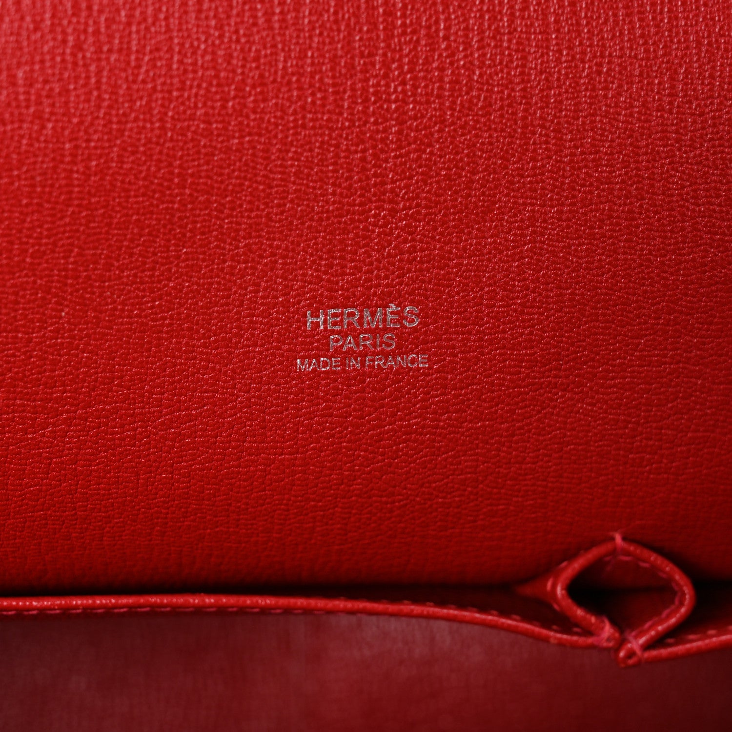 Hermes Taurillon Clemence Jypsiere 31 Rouge Casaque 6 of 10