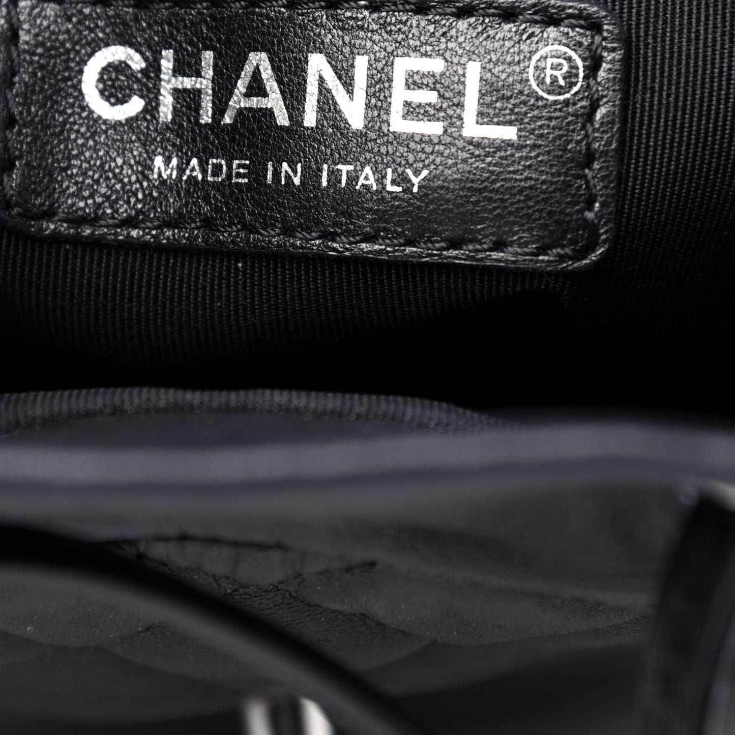 Lambskin Quilted Large Urban Spirit Backpack Black