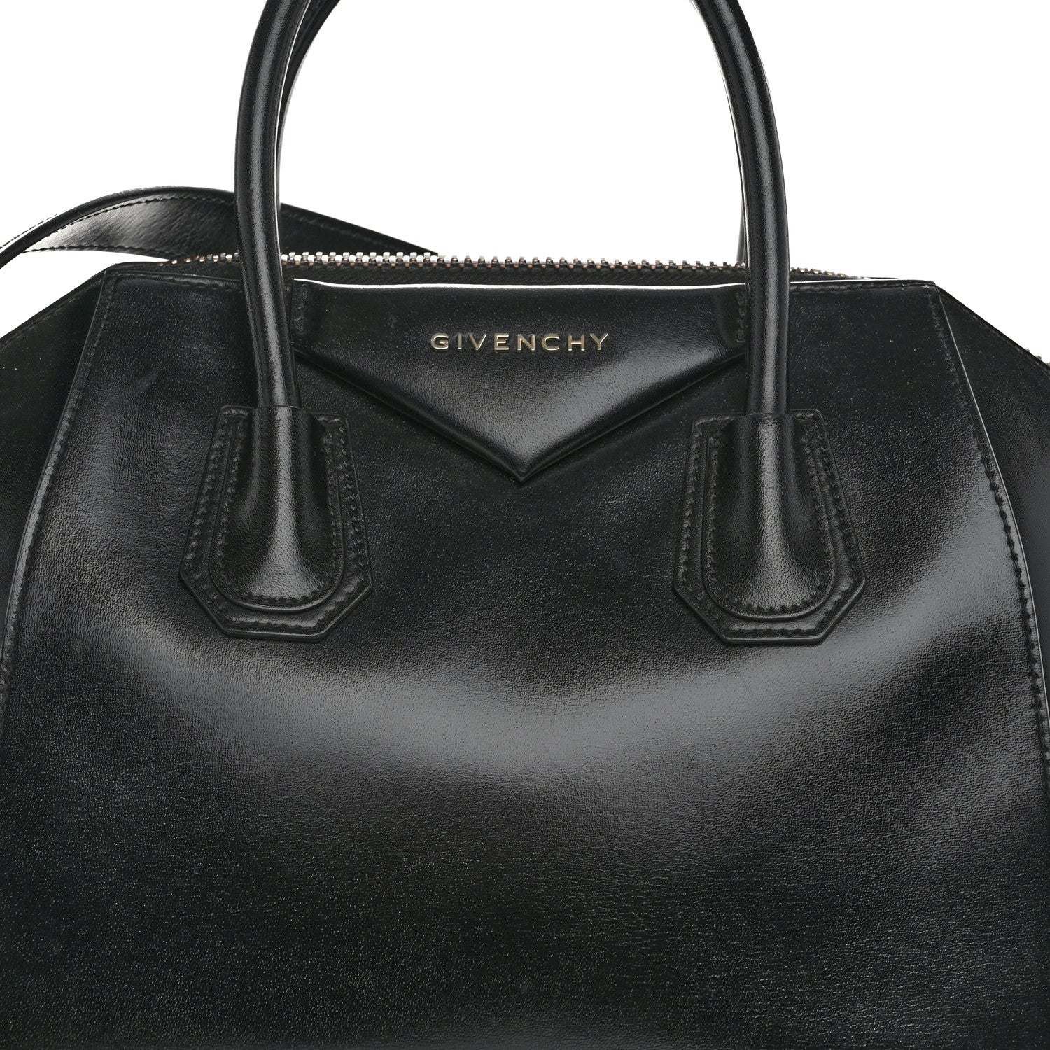 Givenchy Shiny Lord Calfskin Small Antigona Black 8 of 11