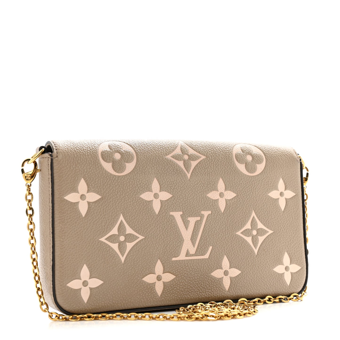 Empreinte Monogram Giant Felicie Pochette Tourterelle Creme