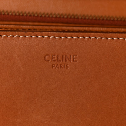 Celine Natural Calfskin Medium Classic Box Flap Bag Tan 6 of 10