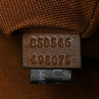 Gucci Suede Monogram Large Beatrix Tote Brown 7 of 10