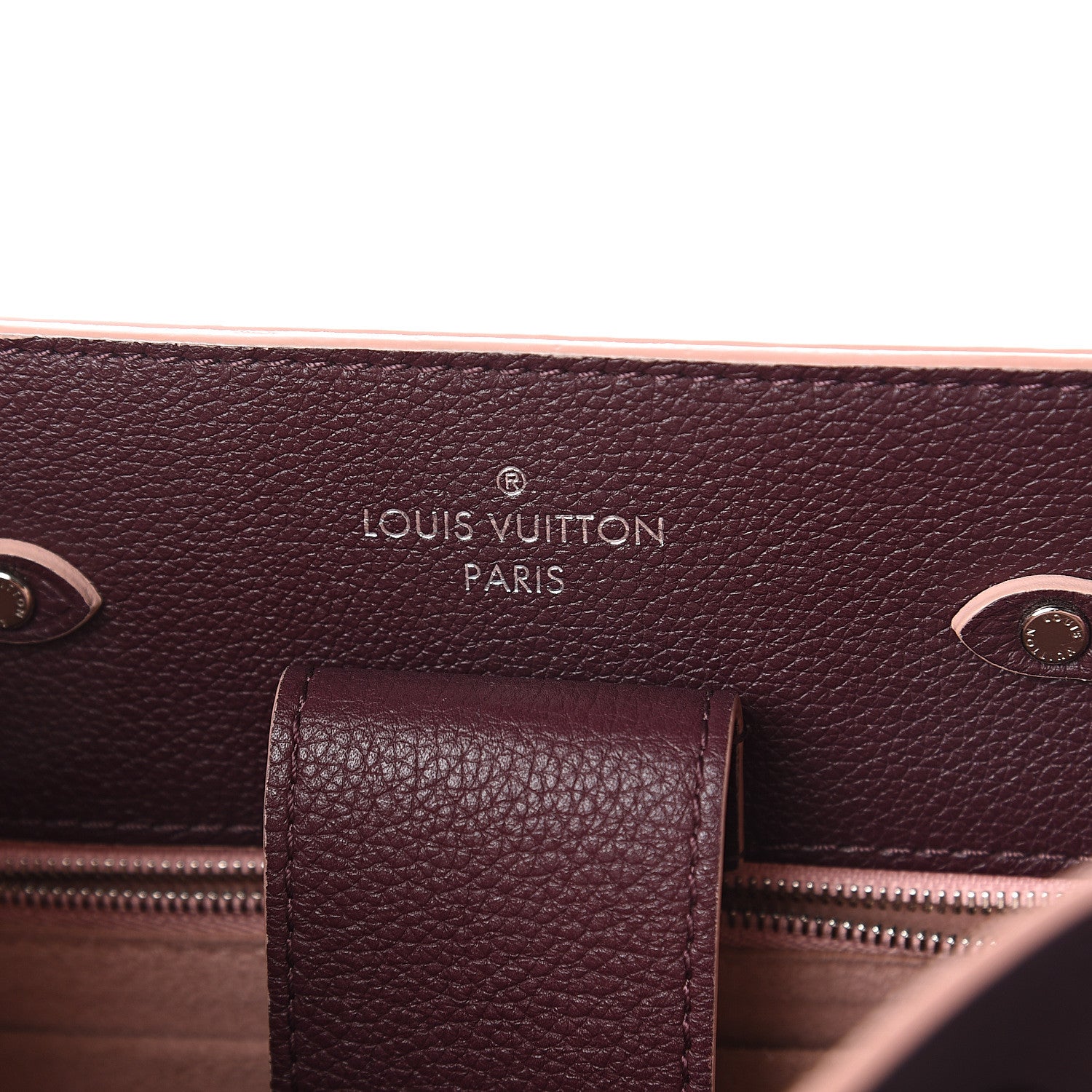 Louis Vuitton Calfskin Lockme Bucket Prune 5 of 8