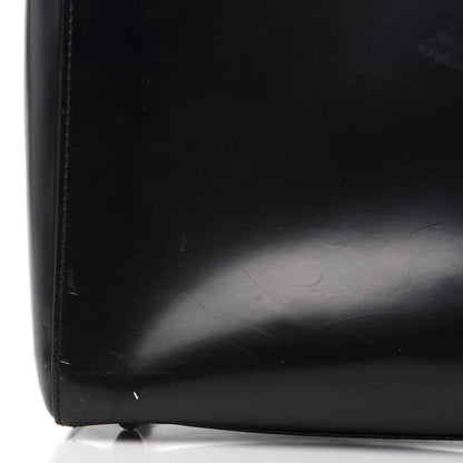 Christian Dior Glazed Calfskin Large Lady Dior Black 12 of 19