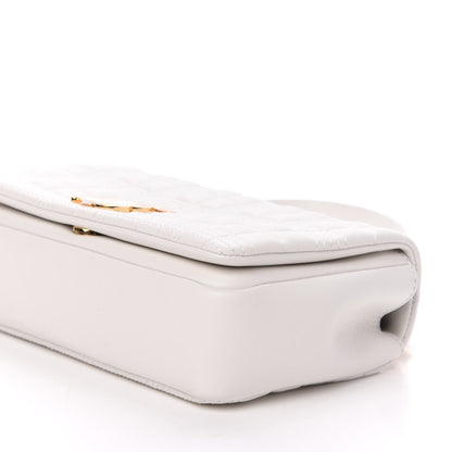 Burberry Lambskin Quilted Small Lola Bag White 10 of 11