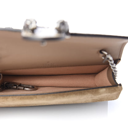 Gucci GG Supreme Monogram Super Mini Dionysus Shoulder Bag Taupe 5 of 10