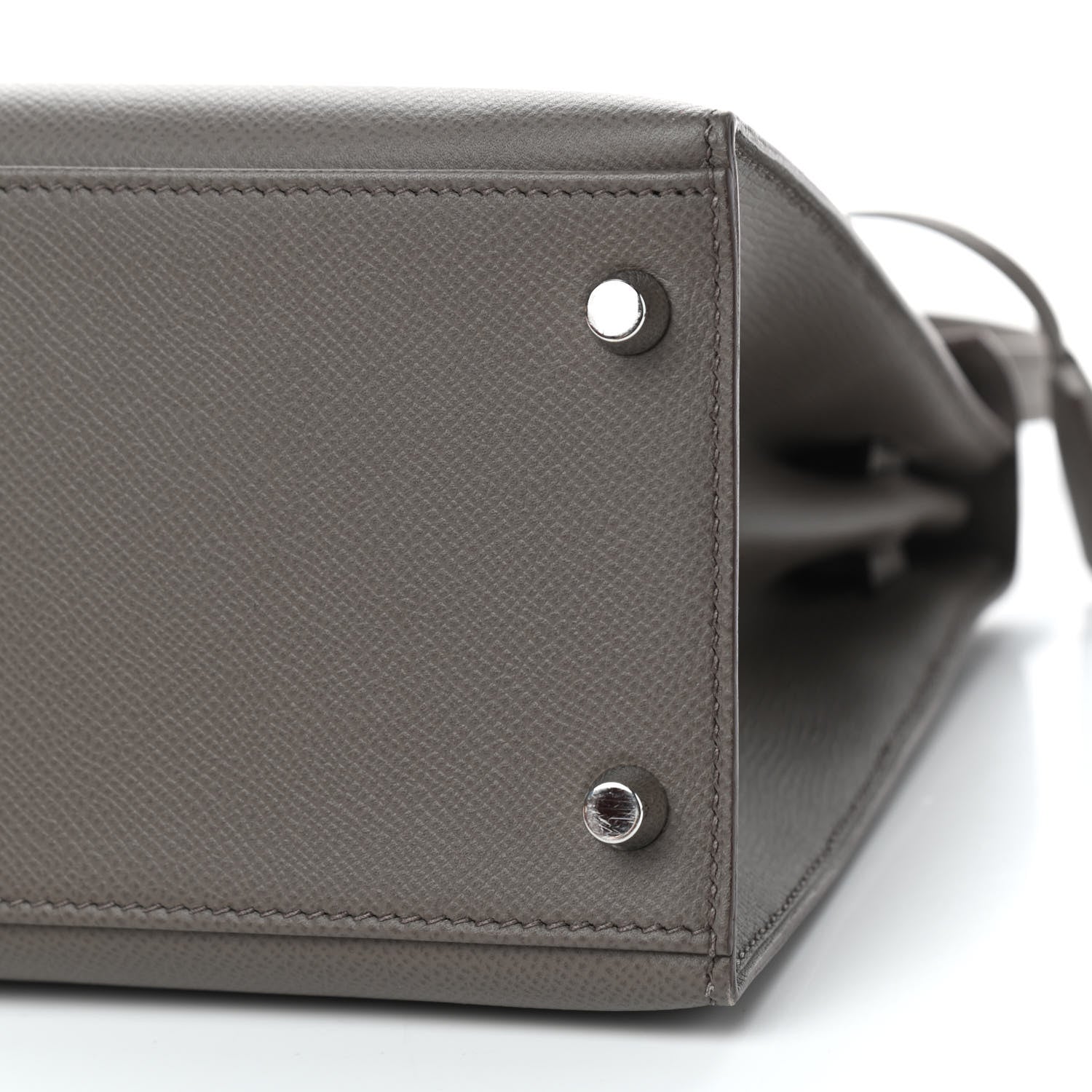 Hermes Epsom Kelly Sellier 28 Etain 6 of 10