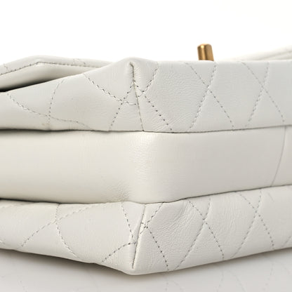 Chanel Calfskin Quilted Mini Chain Strap Flap White 11 of 13