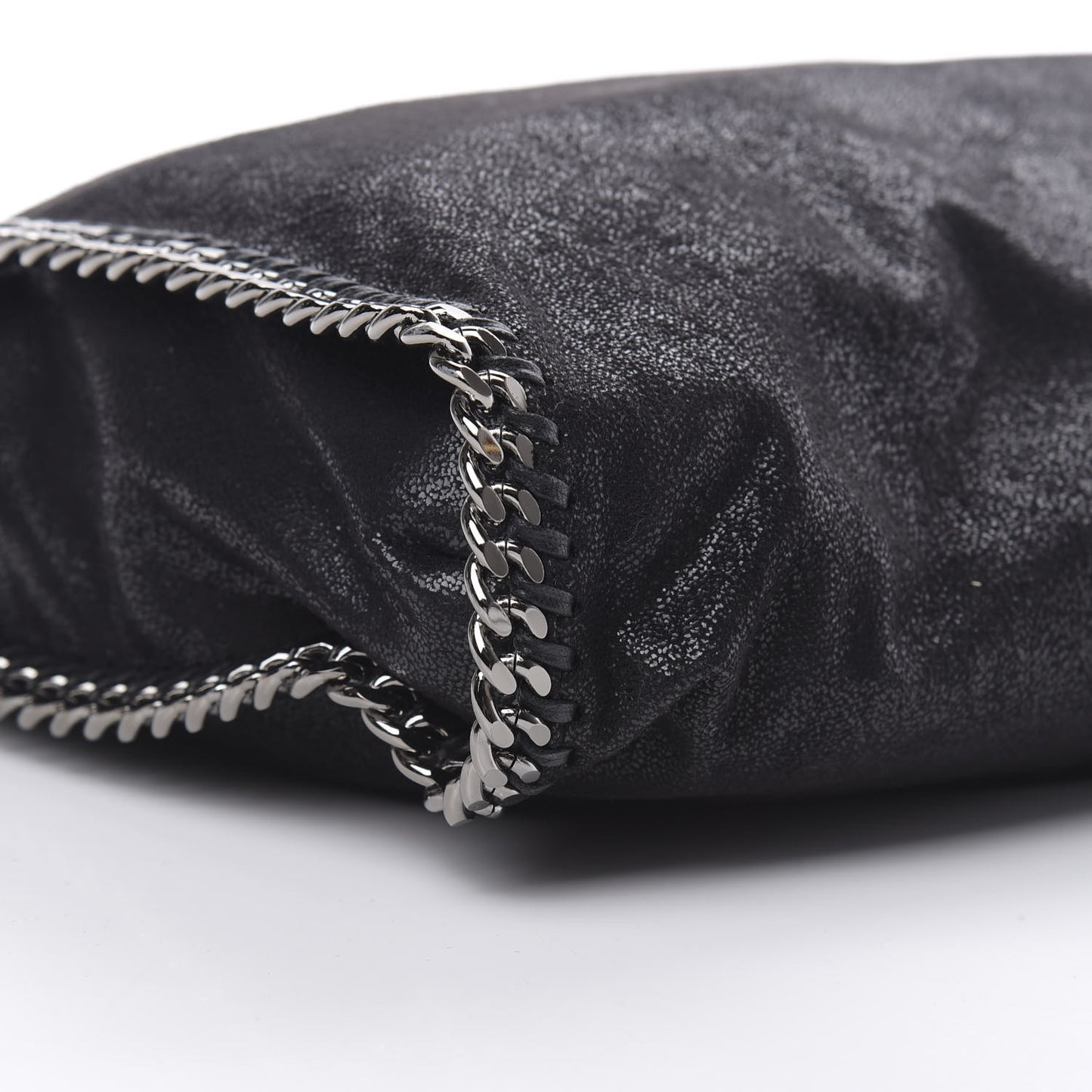 Shaggy Deer Small Falabella Tote Black