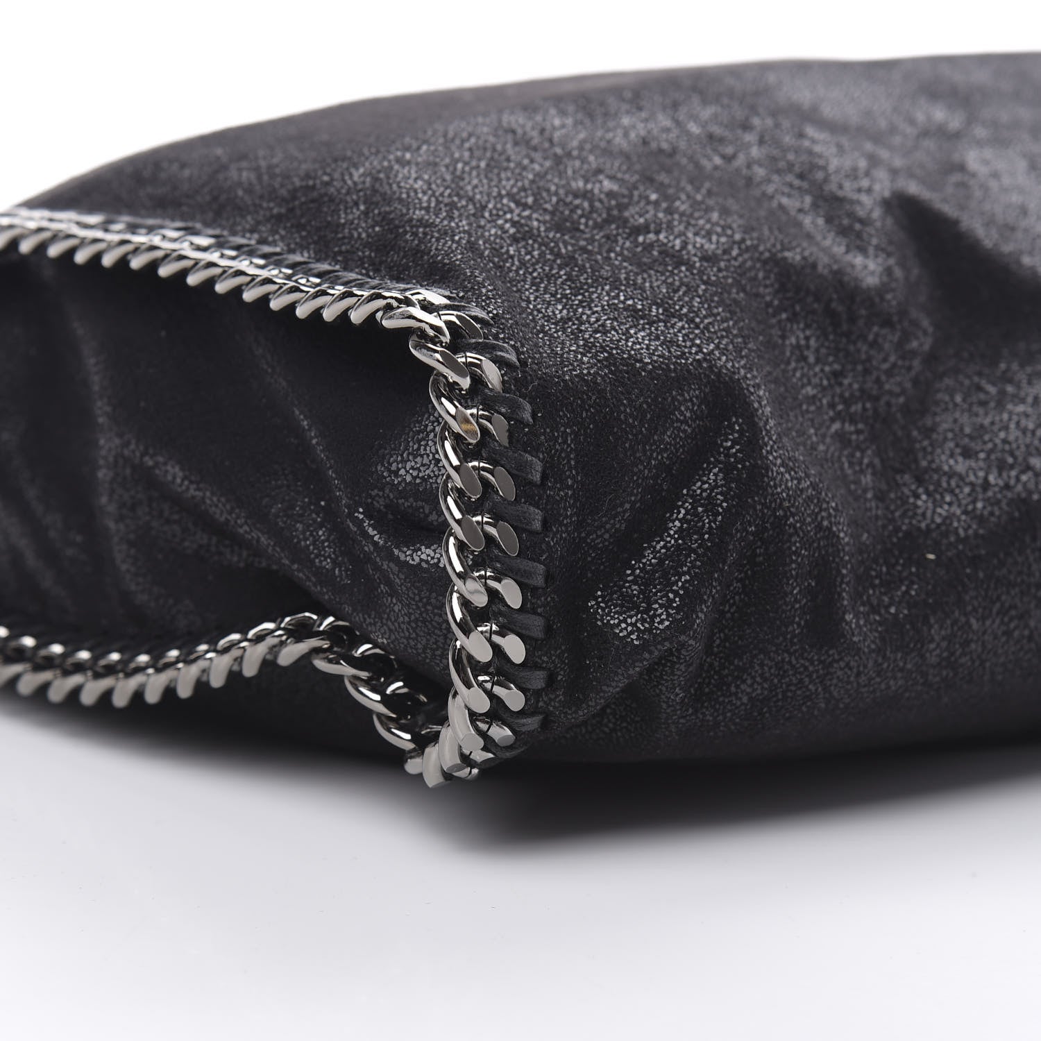 Stella McCartney Shaggy Deer Small Falabella Tote Black 9 of 10