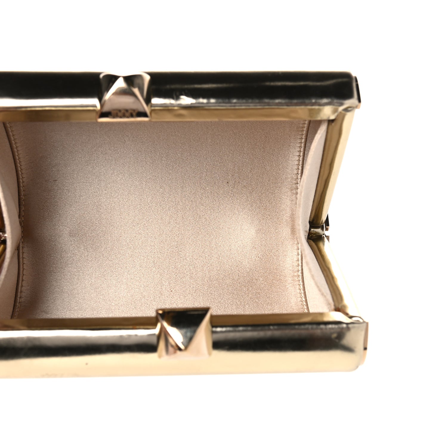 Mini Tube Clutch Gold