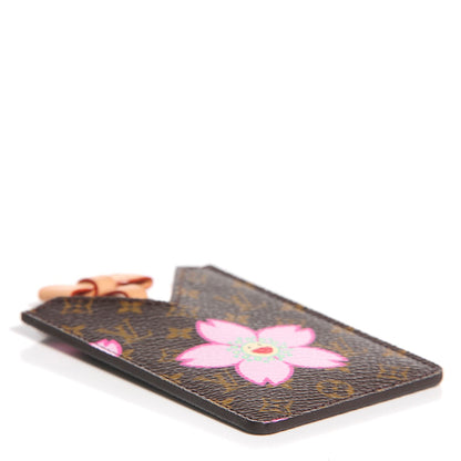 Louis Vuitton Monogram Cherry Blossom Mirror With Case Brown 4 of 6