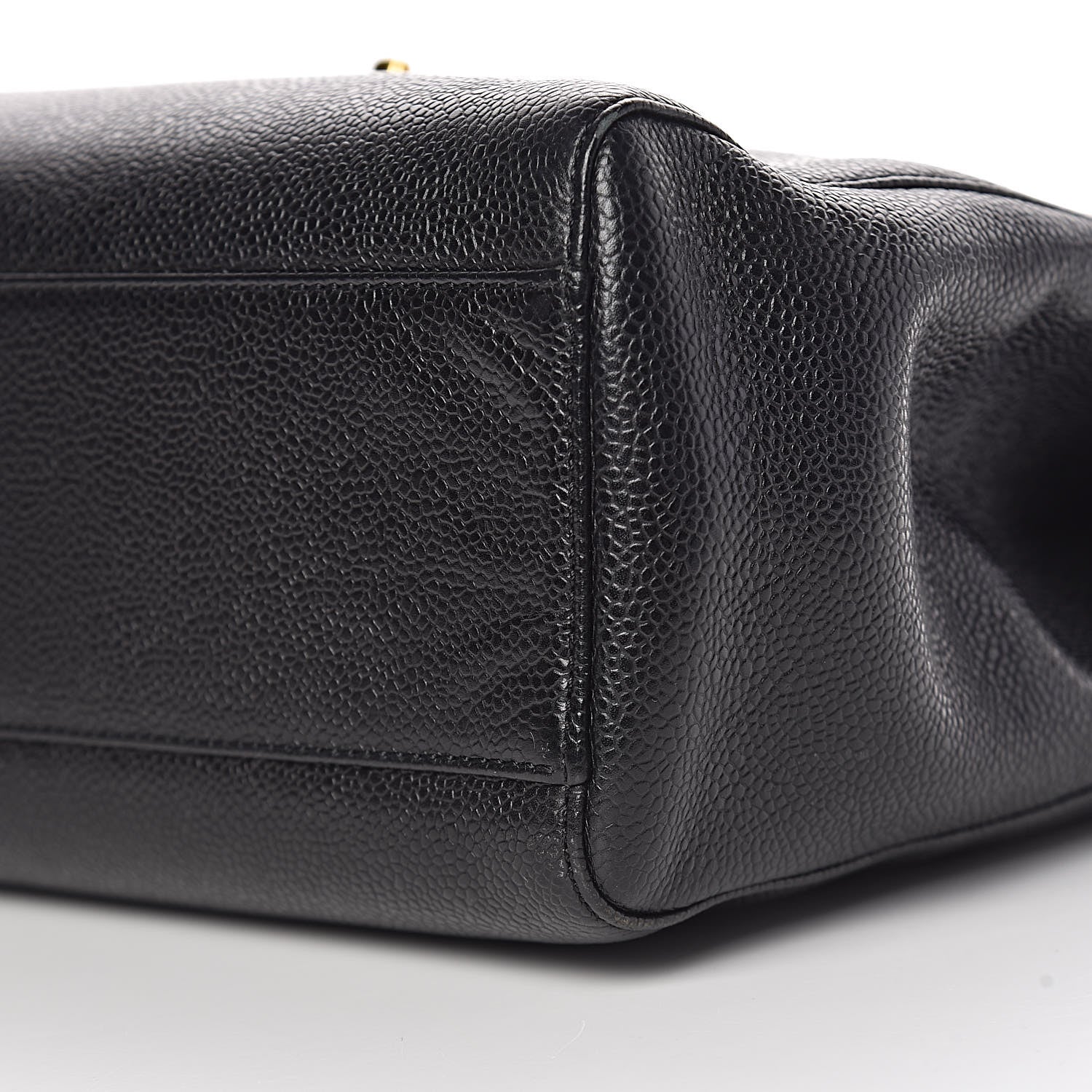 Chanel Caviar Top Handle Flap Black 12 of 12