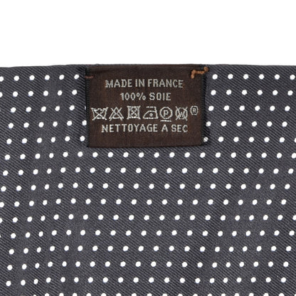 Hermes Silk Festival des Amazones Tattoo a Pois Maxi Twilly 3 of 3