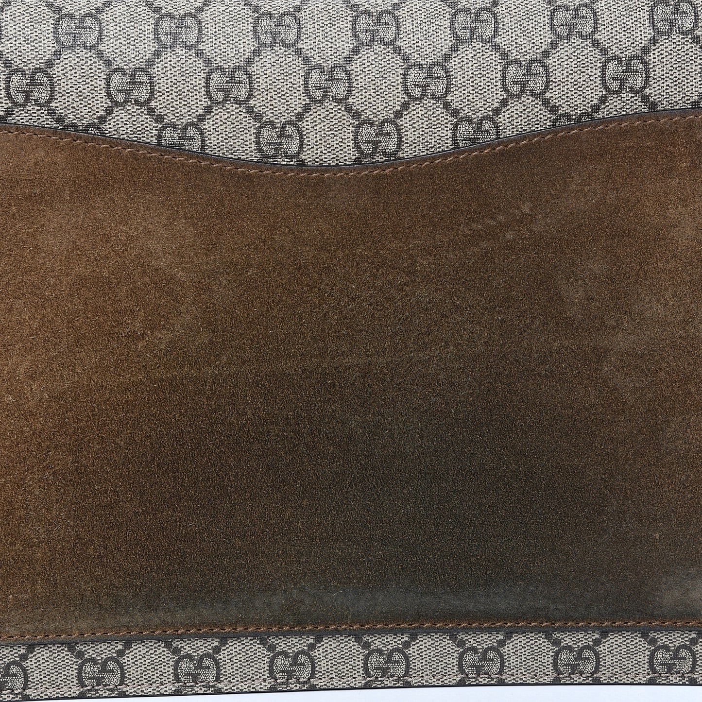 GG Supreme Monogram Medium Dionysus Shoulder Bag Taupe