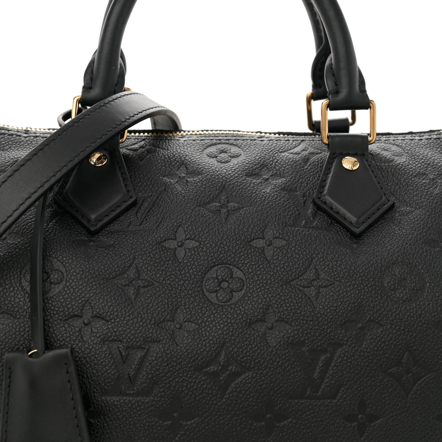 Louis Vuitton Empreinte Monogram Speedy Soft 30 Black 7 of 9