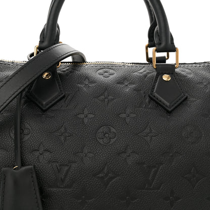Louis Vuitton Empreinte Monogram Speedy Soft 30 Black 7 of 9