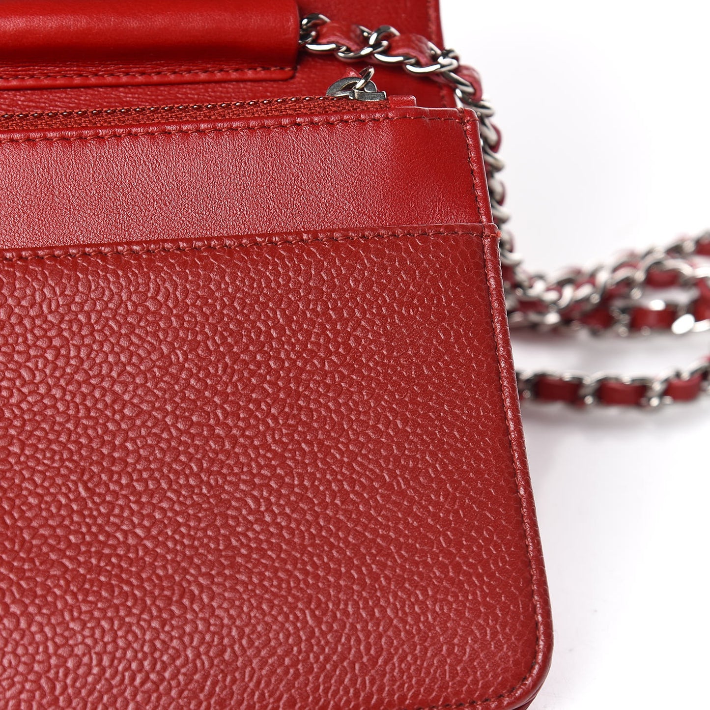 Caviar Timeless CC Wallet On Chain WOC Red