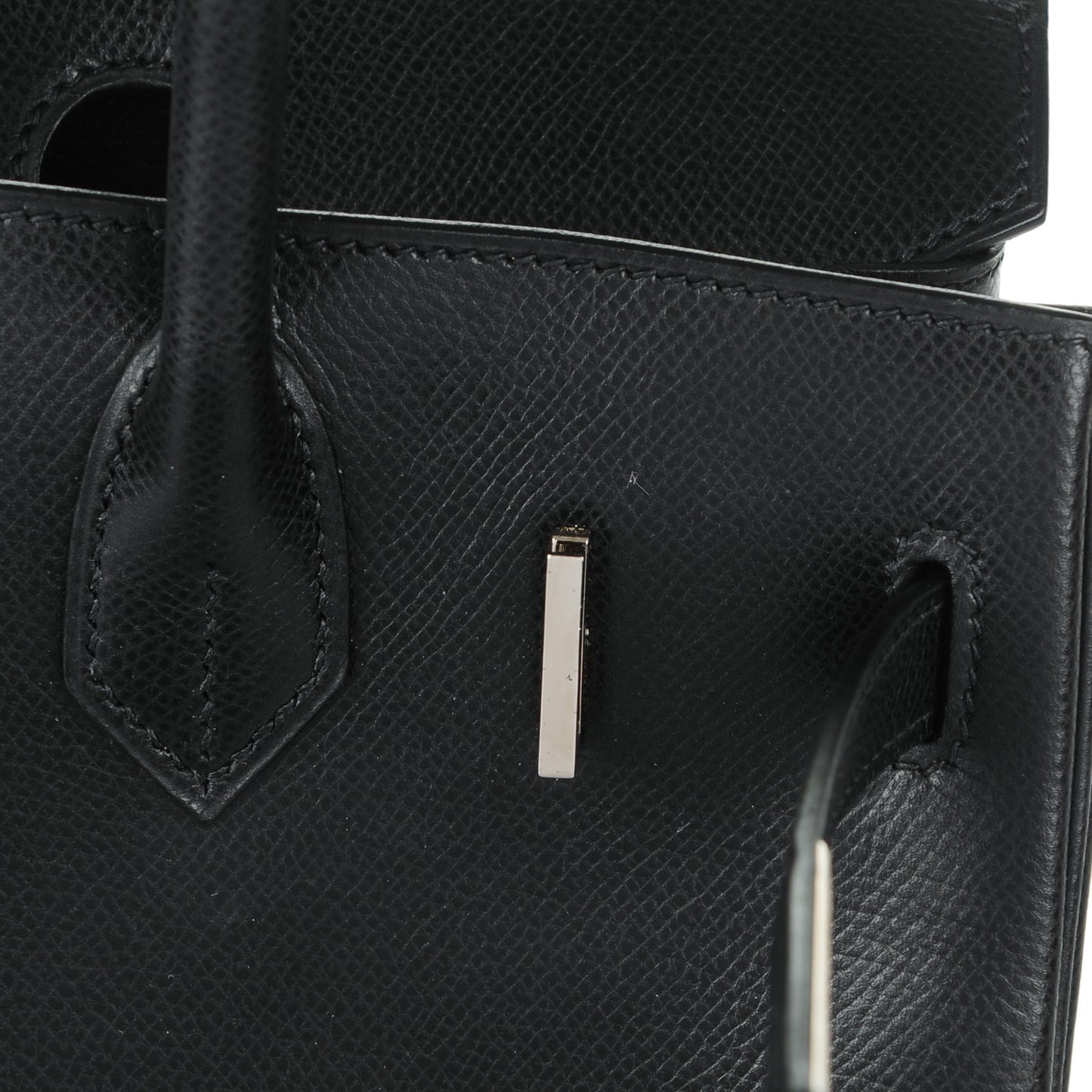 Epsom Birkin 30 Black
