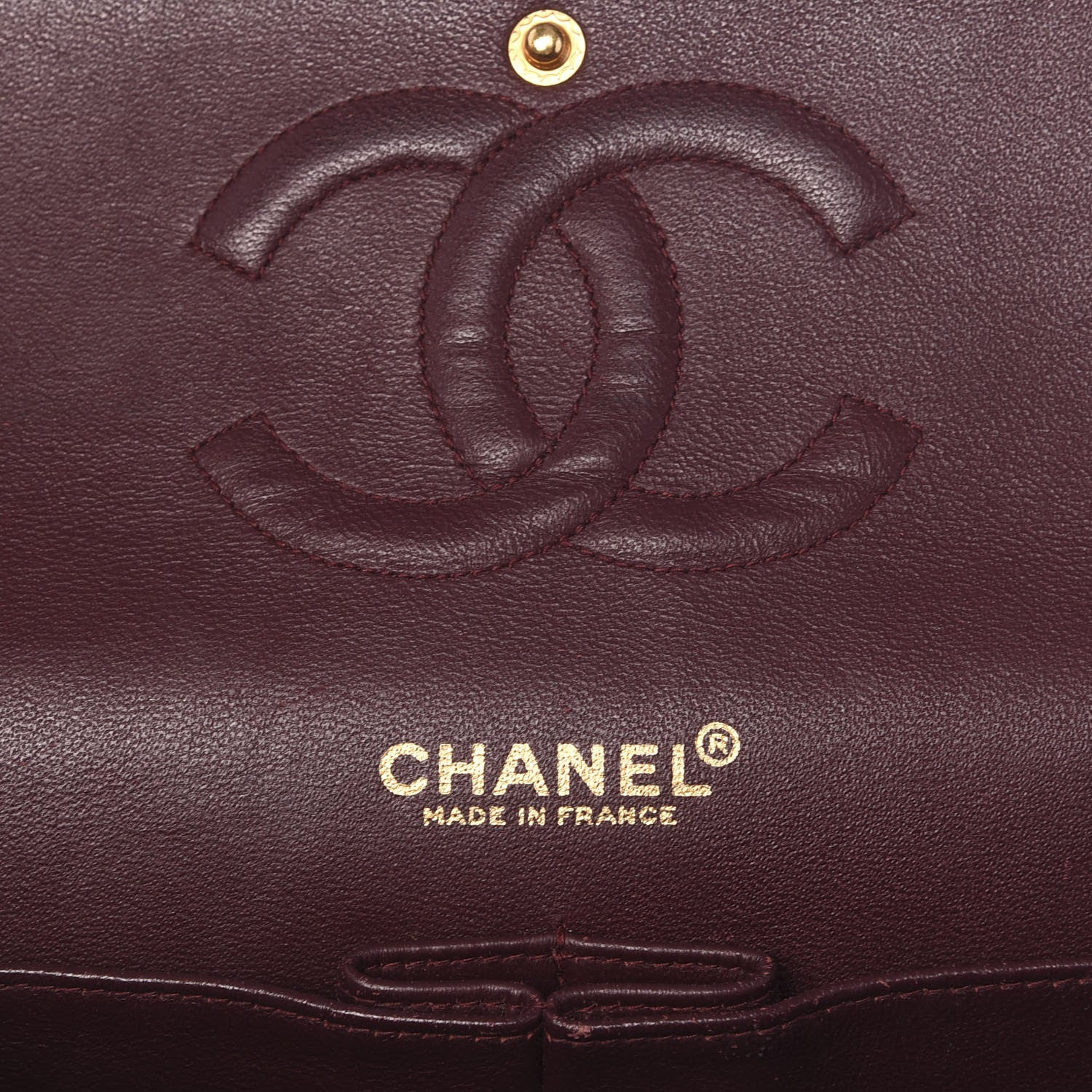 Chanel Lambskin Quilted Medium Double Flap Black 4 of 9